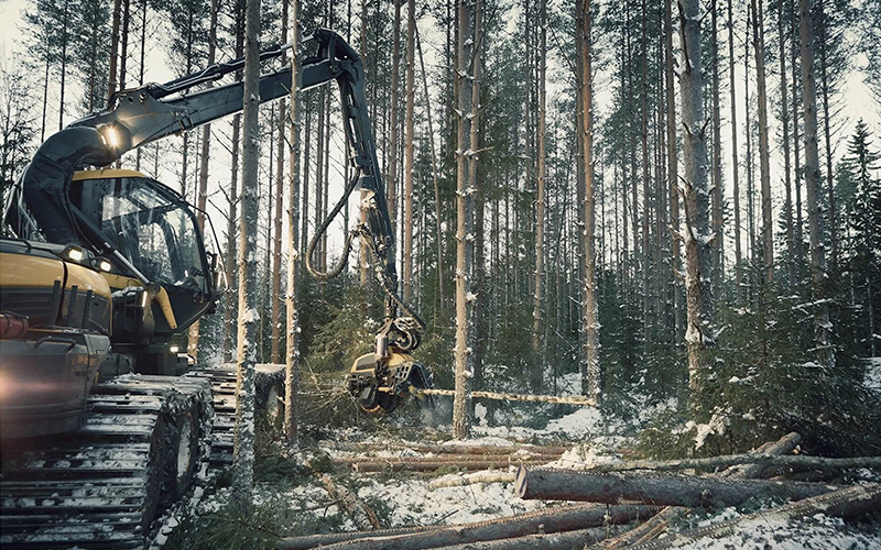 Fire suppression systems for forestry