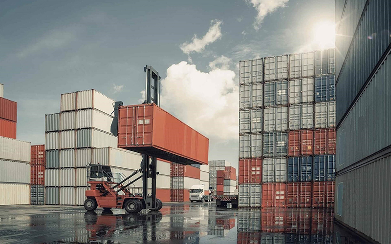 Fire suppression systems for material handling